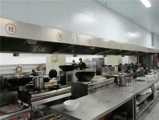 餐饮饭店油烟净化器安装案例