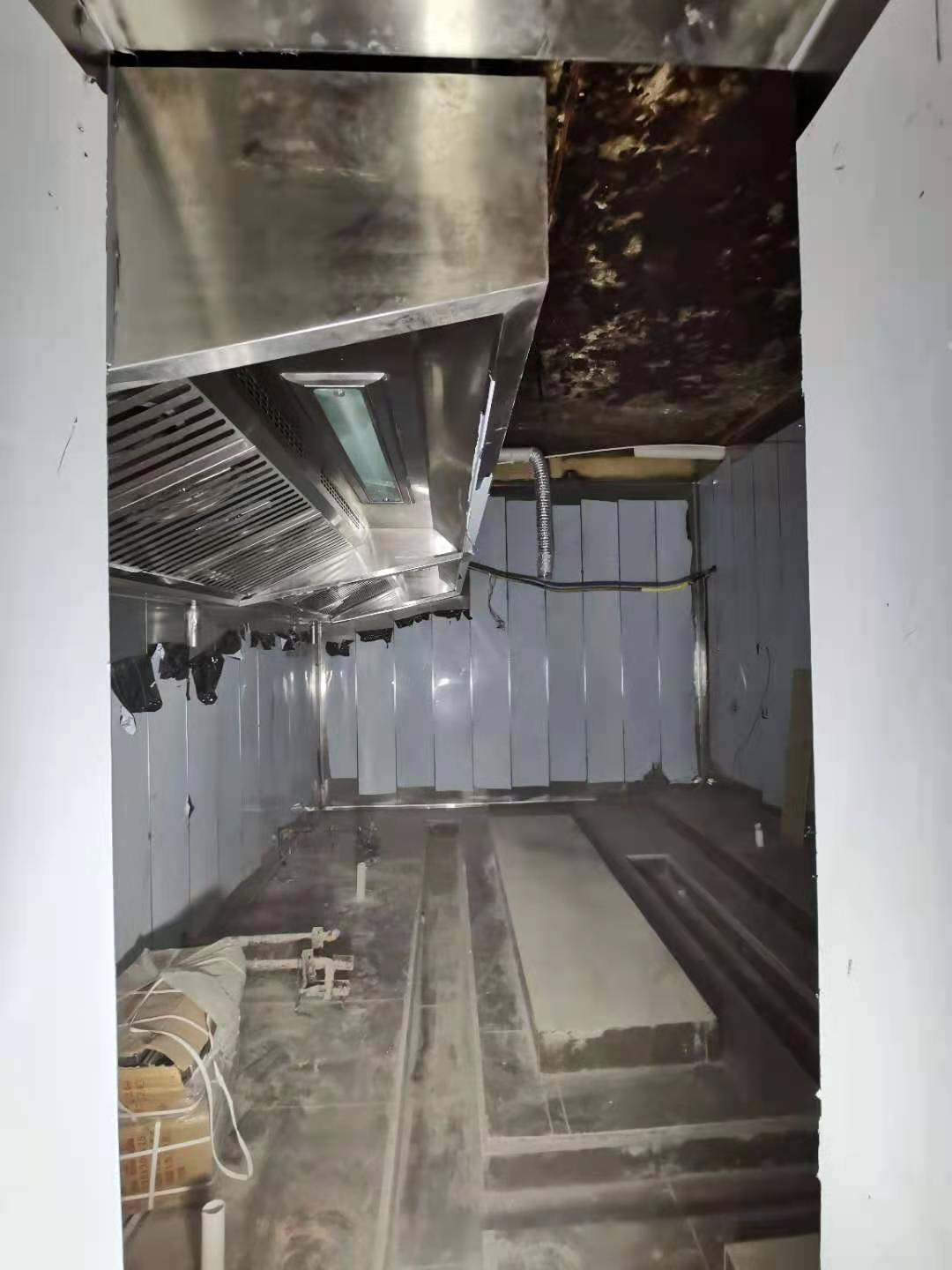 三门峡四川小炒餐饮厨房油烟净化一体机安装实拍