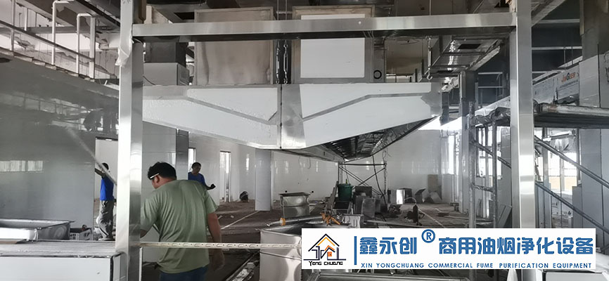 驻马店黄淮学院机械静电复合式一体机安装实拍